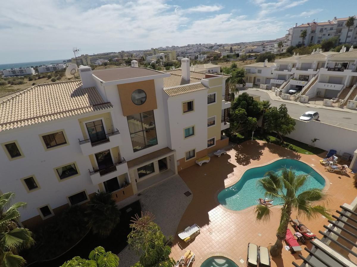Fewo-Algarve Lagos Urlaub Ueberwintern Meerblick - Pool المظهر الخارجي الصورة